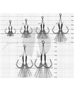 Alternative view of VMC Light Jigging Assist Hook 7117AH Pro Pack