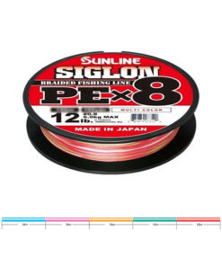 Νήμα Sunline Siglon Braided Fishing Line x8 150m Multicolor