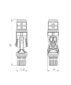 ΕΞΑΡΤΗΜΑ ΤΕΝΤΑΣ - ΡΟΛ ΜΠΑΡ FASTen TFp254 ΓΙΑ Ø 22 mm ΚΑΙ 32 mm - Image 5