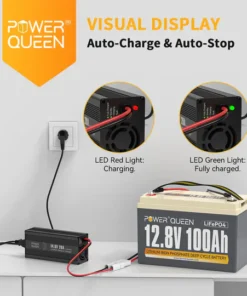Φορτιστής Μπαταρίας Λιθίου/LiFePO4 Lithium Power Queen 14.6V 20A