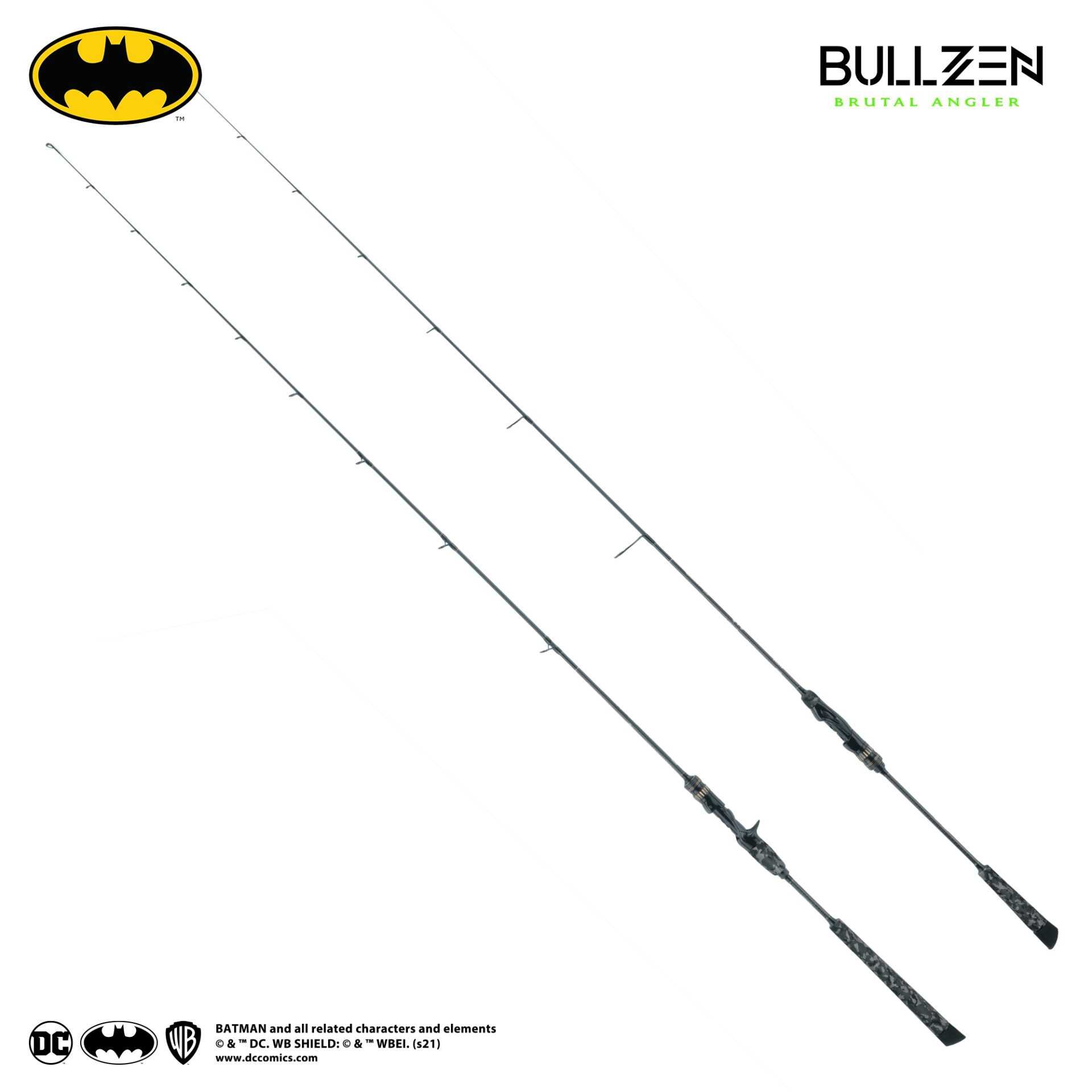 Fishing Accessories - Καλάμι Bullzen Batman The Caped Crusader – Limited Edition 10 Καλάμι Bullzen Batman The Caped Crusader – Limited Edition