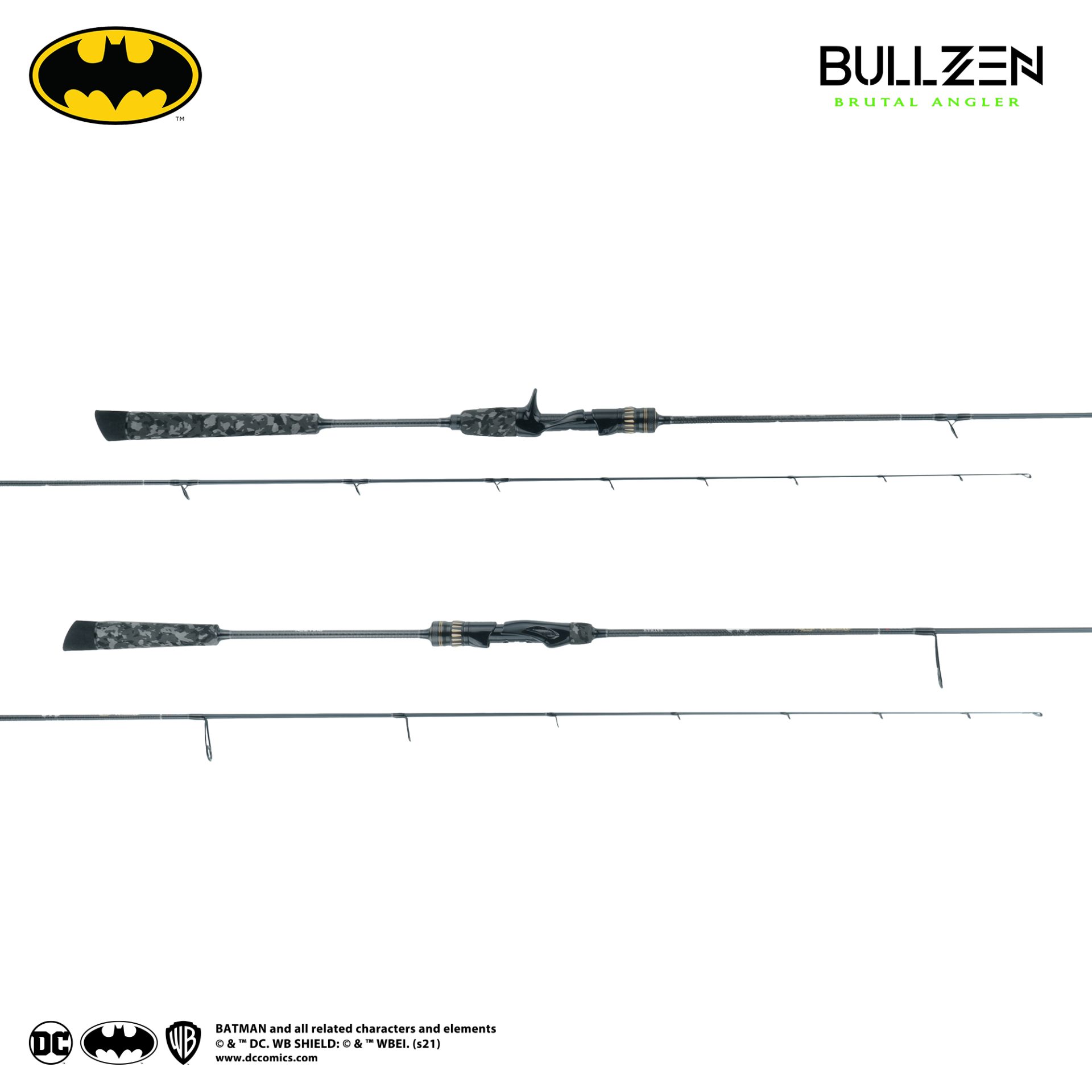 Fishing Accessories - Καλάμι Bullzen Batman The Caped Crusader – Limited Edition 9 Καλάμι Bullzen Batman The Caped Crusader – Limited Edition