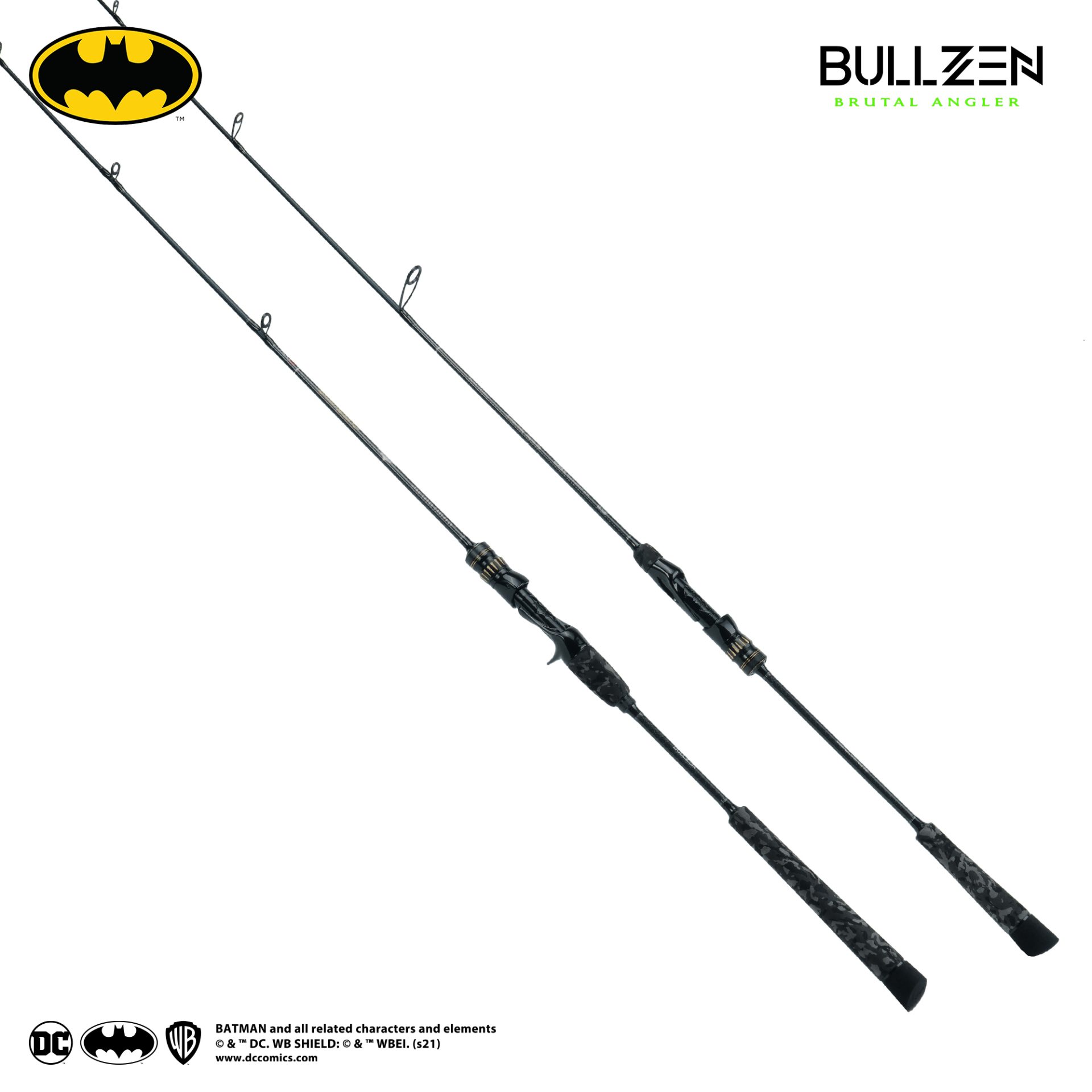 Fishing Accessories - Καλάμι Bullzen Batman The Caped Crusader – Limited Edition 2 Καλάμι Bullzen Batman The Caped Crusader – Limited Edition
