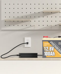 Μπαταρία LiFe-PO4 Power Queen 12.8V 100Ah Mini Built-in 100A BMS