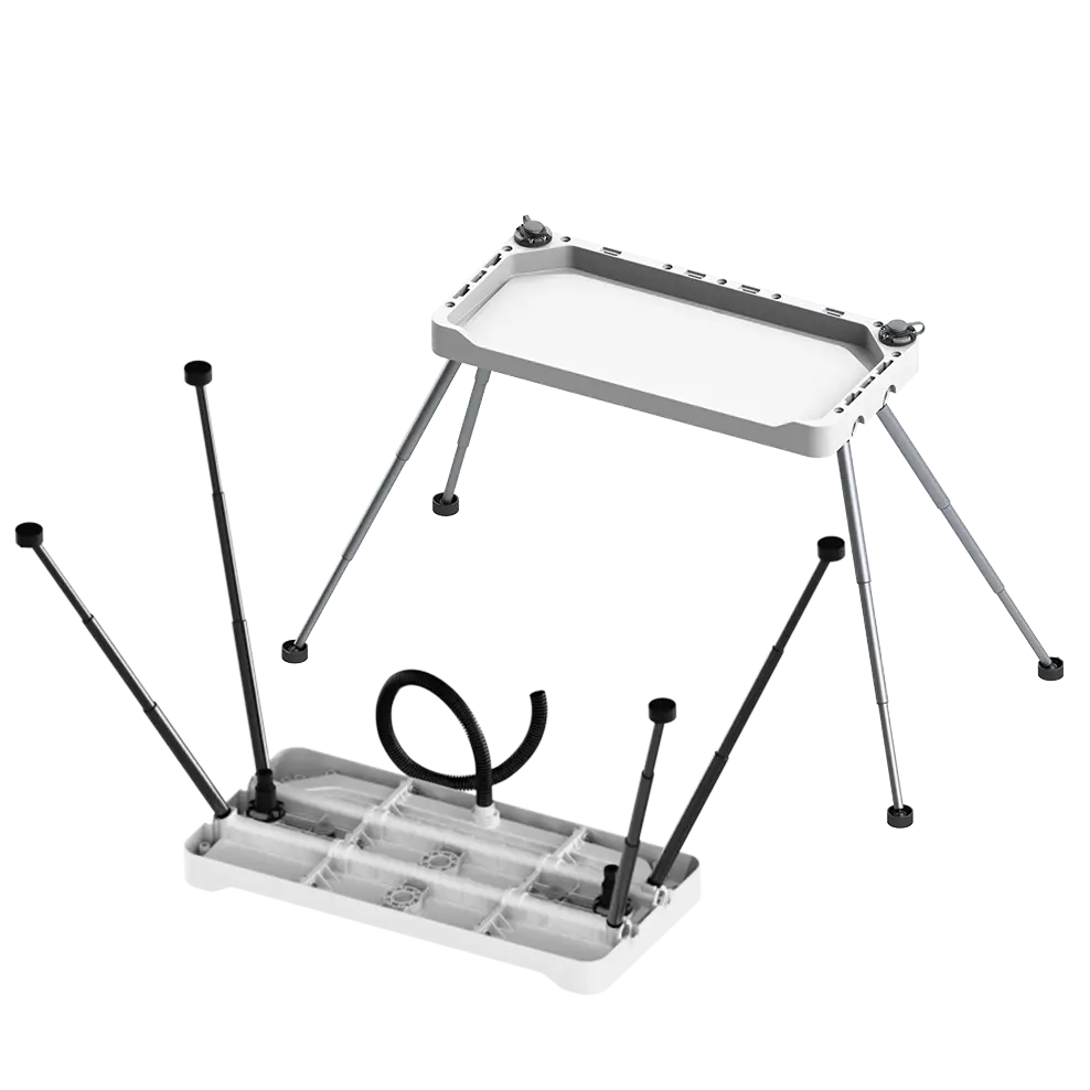 Fishing Accessories - Τραπέζι Σκάφους με Τηλεσκοπικά Πόδια FASTen Tm755 Modular Table for Boats (Size L) with Telescopic Legs 1 Τραπέζι Σκάφους με Τηλεσκοπικά Πόδια FASTen Tm755 Modular Table for Boats (Size L) with Telescopic Legs