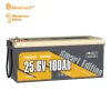 Μπαταριά Λιθίου LiFe-PO4 24V 100Ah Smart Bluetooth Power Queen
