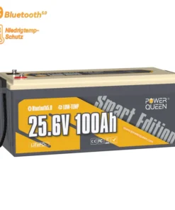Μπαταριά Λιθίου LiFe-PO4 24V 100Ah Smart Bluetooth Power Queen