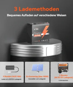 Μπαταρία Λιθίου LiFePO4 12V 20Ah LiTime