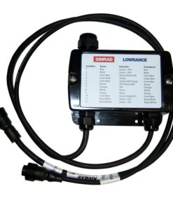 Dual 9-Pin Wiring Block Sonar Adapter