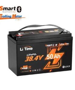 Μπαταρία Λιθίου LiFePO4 36V-50Ah με Bluetooth Ιδανική για Ηλεκτρική Άγκυρα LiTime