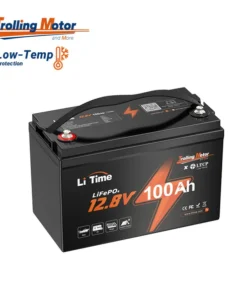Μπαταριά Λιθίου LiFe-PO4 12V 100Ah TM για Ηλεκτρική Άγκυρα-Εξωλέμβια LiTime