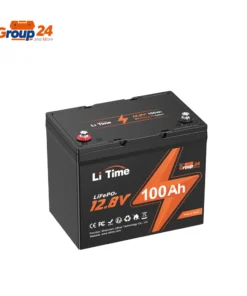 Μπαταριά Λιθίου LiFe-PO4 12V 100Ah Group 24 LiTime