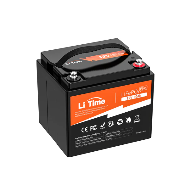 Fishing Accessories - Μπαταρία Λιθίου LiFePO4 12V 50Ah LiTime 1 Μπαταρία Λιθίου LiFePO4 12V 50Ah LiTime
