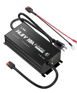 Φορτιστής Μπαταρίας Λιθίου LiFePO4 LiTime 12V 10A Αδιάβροχος IP65