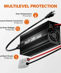 Φορτιστής Μπαταρίας Λιθίου / LiFePO4 12V 20A LiTime