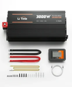 Inverter LiTime Καθαρού Ημιτόνου 3000W 12V σε 220V