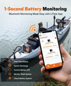 Μπαταριά Λιθίου LiFe-PO4 12V 100Ah Xtra-Mini Bluetooth LiTime