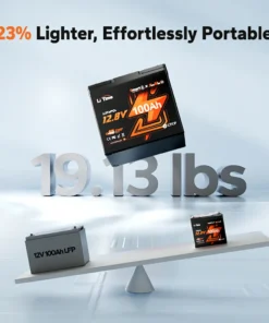 Μπαταριά Λιθίου LiFe-PO4 12V 100Ah Xtra-Mini Bluetooth LiTime
