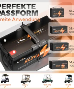 Φορτιστής Μπαταρίας Λιθίου / LiFePO4 36V/43.8V 18A LiTime